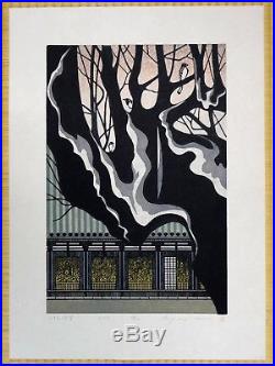RAY MORIMURA Japanese Woodblock Print Shipped From Japan SANJUSANGENDO