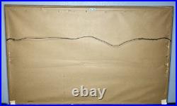 Rare Antique 1896 Japanese Woodblock Triptych Print By KIYOCHIKA KOBAYASHI MEIJI