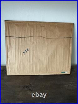 Rare Bakufu Ohno 1952 Vintage Japanese Woodblock Print Night Scene of Water Mill Rare Bakufu Ohno 1952 Vintage Japanese Woodblock Print Night Scene of Water Mill