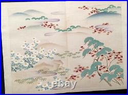 Tale of Genji kimono pattern GOSYODOKI Woodcut album Woodblock print Book JPN #3