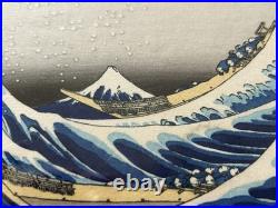 The Great Wave Off Kanagawa, Japanese Woodblock Print