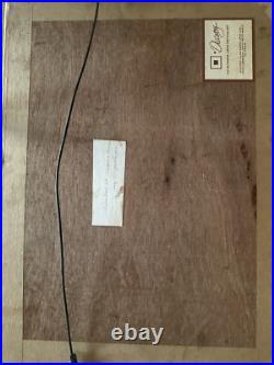 Toshi Yoshida Bamboo Garden, Hakone Museum, Woodblock Print, Framed & Signed