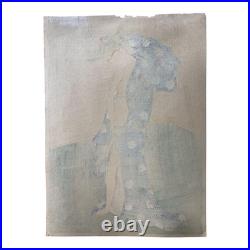 Toyonobu Ishikawa Beauty Portrait Japanese Woodblock Print Ukiyo-e