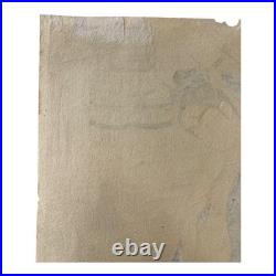 Toyonobu Ishikawa Beauty Portrait Japanese Woodblock Print Ukiyo-e