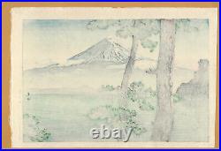 Tsuchiya Koitsu Lake Kawaguchi Japanese Woodblock Print