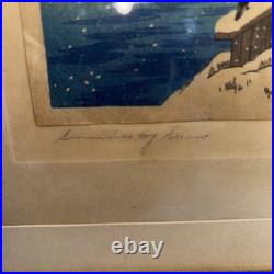 Tsuchiya Koitsu Tokaido, Yaizu No Hara Vintage Japanese Woodblock Print