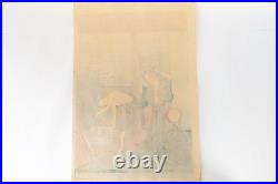 Ukiyoe Japanese woodblock print Beauties Washing Their Hair Harunobu (K00782)