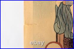 Ukiyoe Japanese woodblock print Beauties Washing Their Hair Harunobu (K00782)