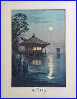 VINTAGE JAPANESE ITO YUHAN (Y. ITO) (1867-1942) ORIGINAL WOODBLOCK PRINT, 1930's