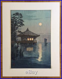 VINTAGE JAPANESE ITO YUHAN (Y. ITO) (1867-1942) ORIGINAL WOODBLOCK PRINT, 1930's
