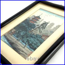 VINTAGE MCM Japanese Woodblock Print LOT Hiroaki Takahashi / Hiroshinge / Tomoe