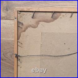 Vintage Japanese Art Woodblock Print Plum Blossom Moon Takahashi Biho 15x16