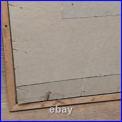 Vintage Japanese Art Woodblock Print Plum Blossom Moon Takahashi Biho 15x16