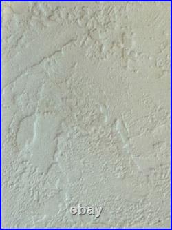 Vintage Japanese Embossed Woodblock Print by Haku Maki  Poem 70-5