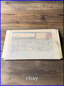 Woodblock Print Of Farmers In Imperial Rice Garden By Utagawa Hiroshige III 1870