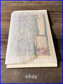 Woodblock Print Of Farmers In Imperial Rice Garden By Utagawa Hiroshige III 1870