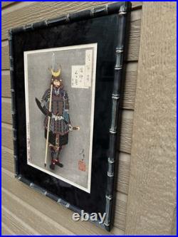 YOSHITOSHI Woodblock Print 1886 100 Aspects Of Moon FAITH In Third-Day Moon #23 YOSHITOSHI Woodblock Print 1886 100 Aspects Of Moon FAITH In Third-Day Moon #23