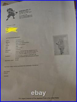 YOSHITOSHI Woodblock Print 1886 100 Aspects Of Moon FAITH In Third-Day Moon #23