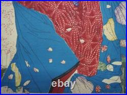 Yoshitoshi Woodblock PrintTokyo in March Yoshiwara Cherry Blossoms 1880 Ukiyoe